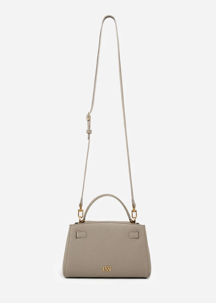 Madison Micro Top Handle Bag - Taupe