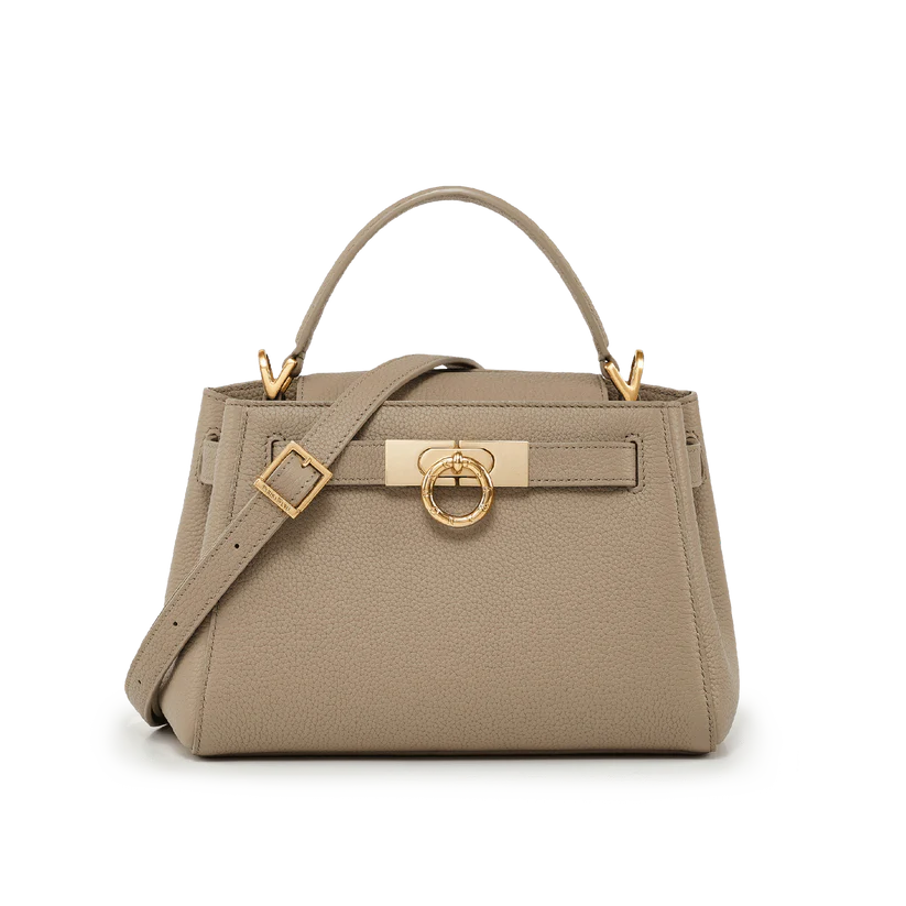 Madison Micro Top Handle Bag - Taupe