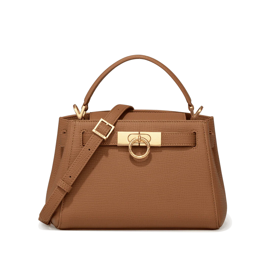 Madison Micro Top Handle Bag - Kastanienbraun