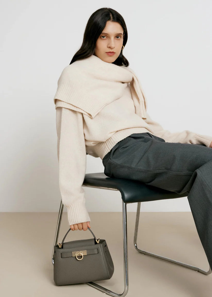 Madison Micro Top Handle Bag - Parisian Grey