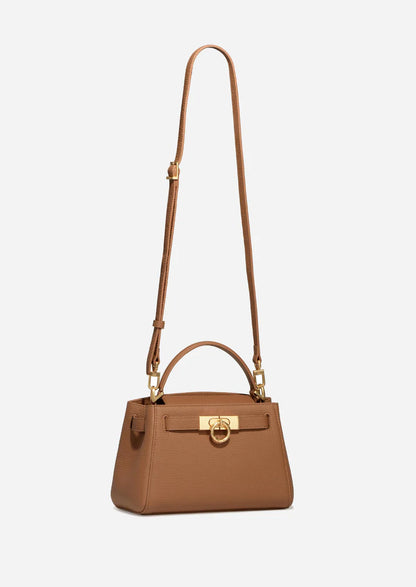 Madison Micro Top Handle Bag - Kastanienbraun